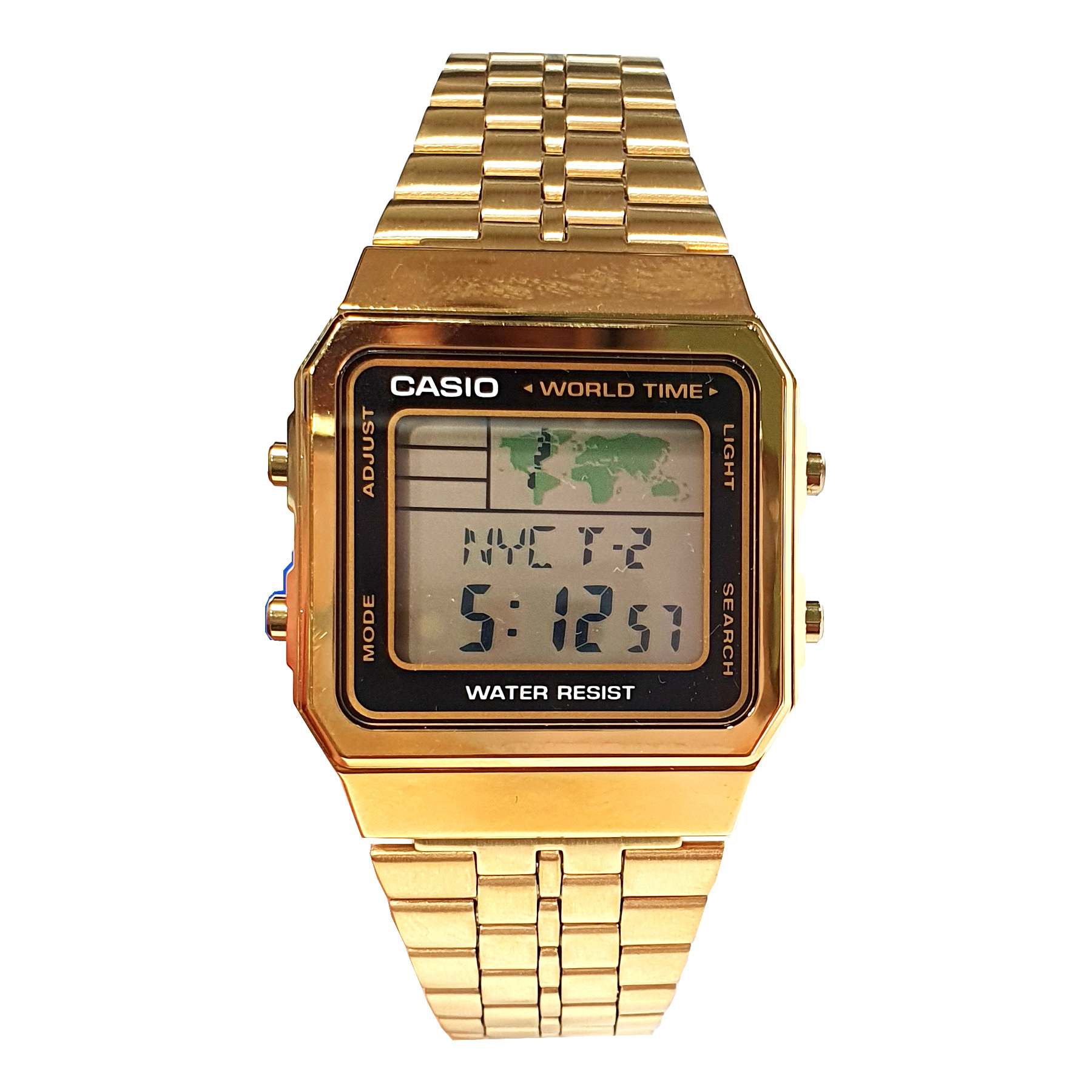 CASIO Vintage Uhr Digital A500WEGA 1EF Weltzeitfunktion