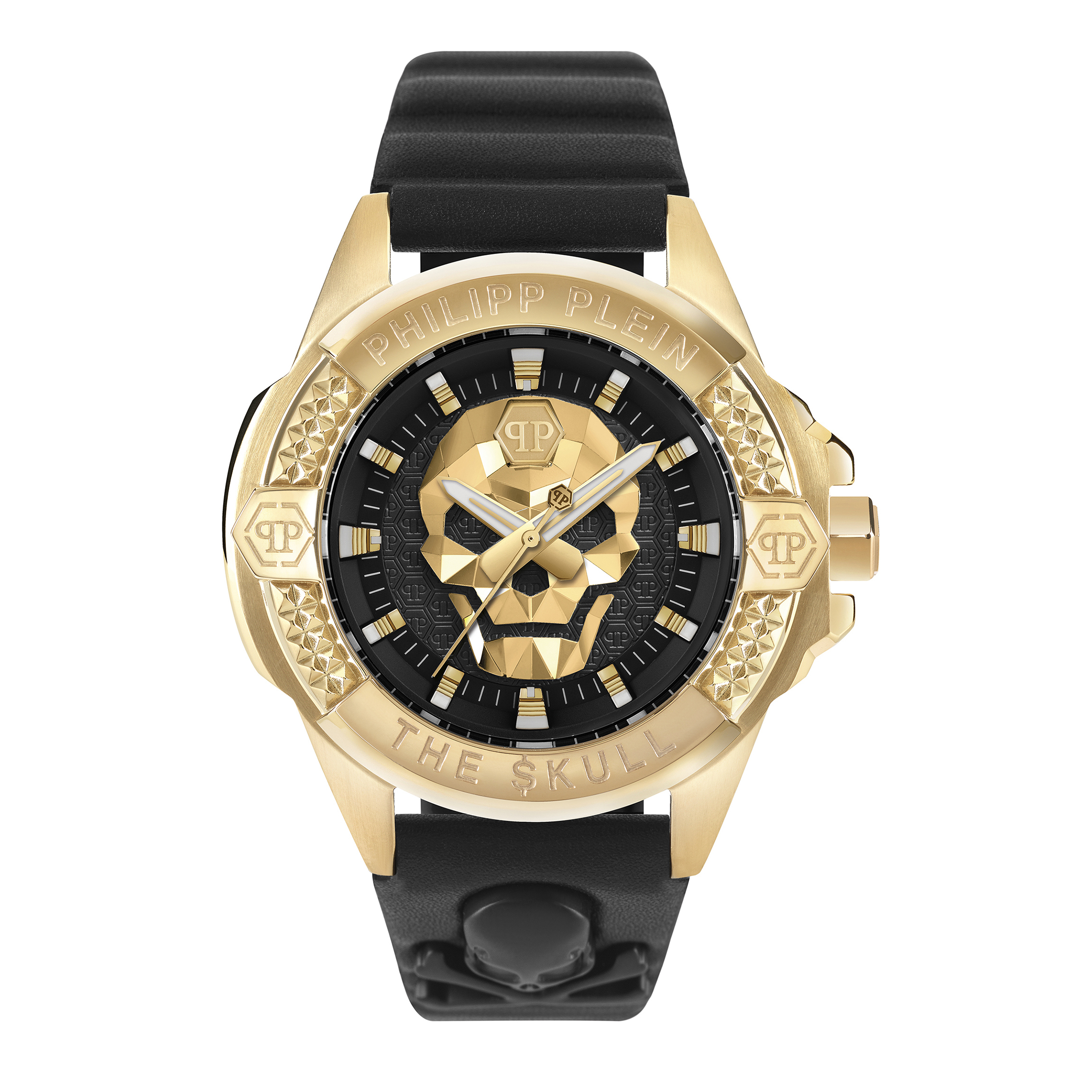 Philipp Plein Herren Armbanduhr PWAAA0521 The Skull Leder  