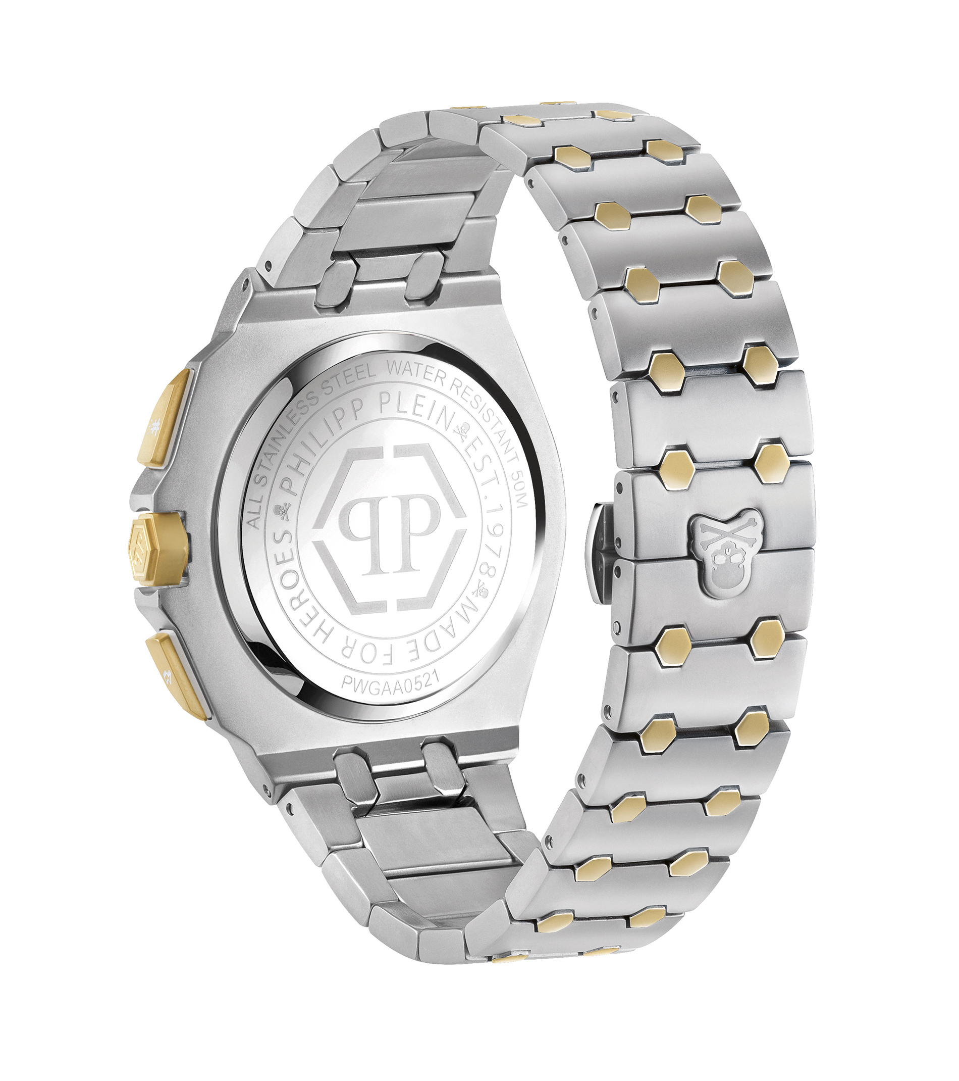 Philipp Plein Herren Armbanduhr Chrono PWGAA0521 Plein Extreme 