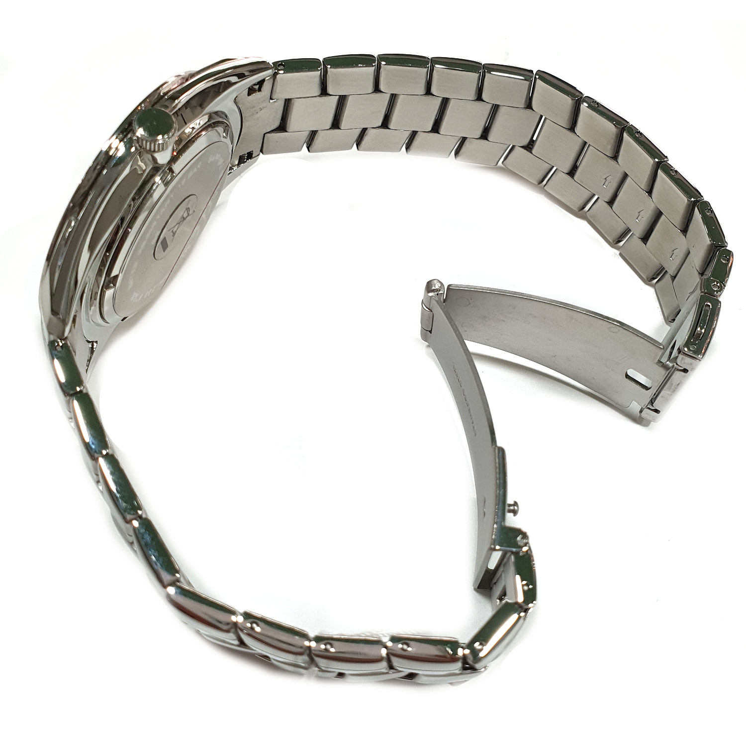 Regent Herren Armbanduhr F-529 Edelstahl 10ATM Saphirglas