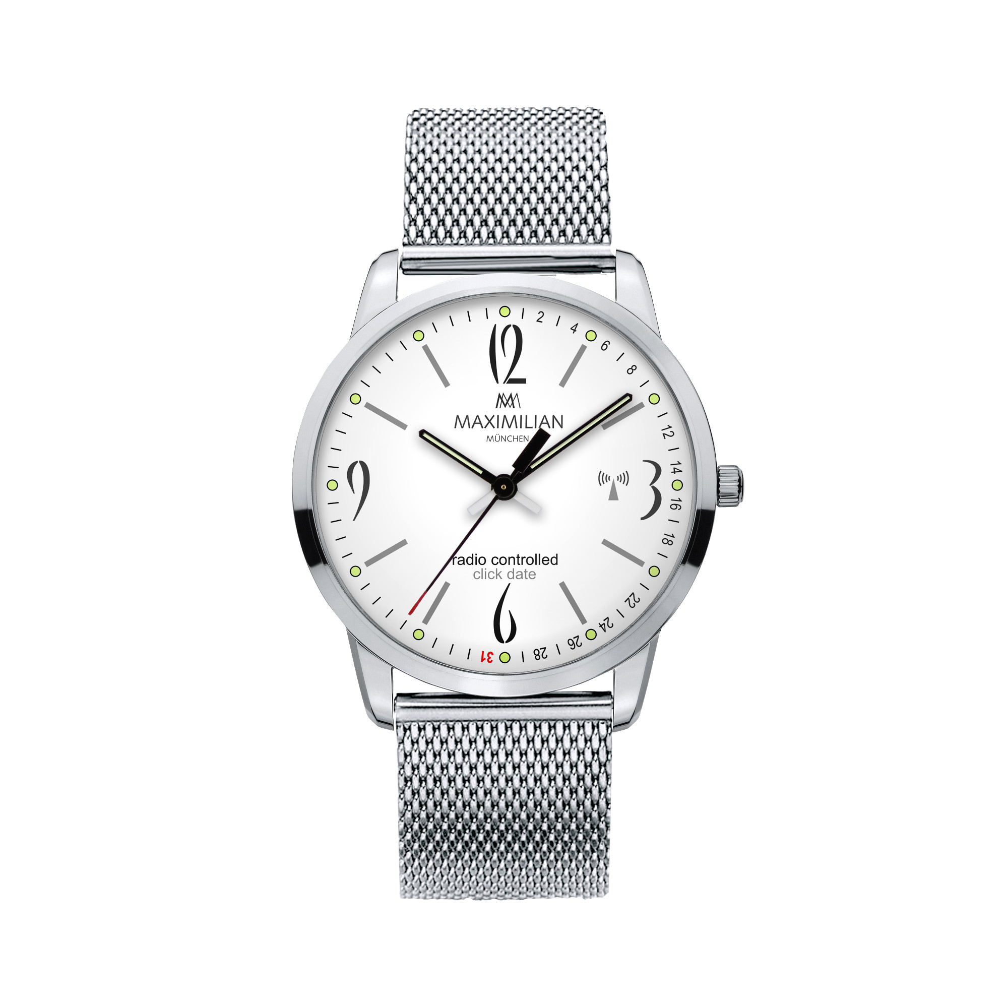 funk armbanduhr mit datum