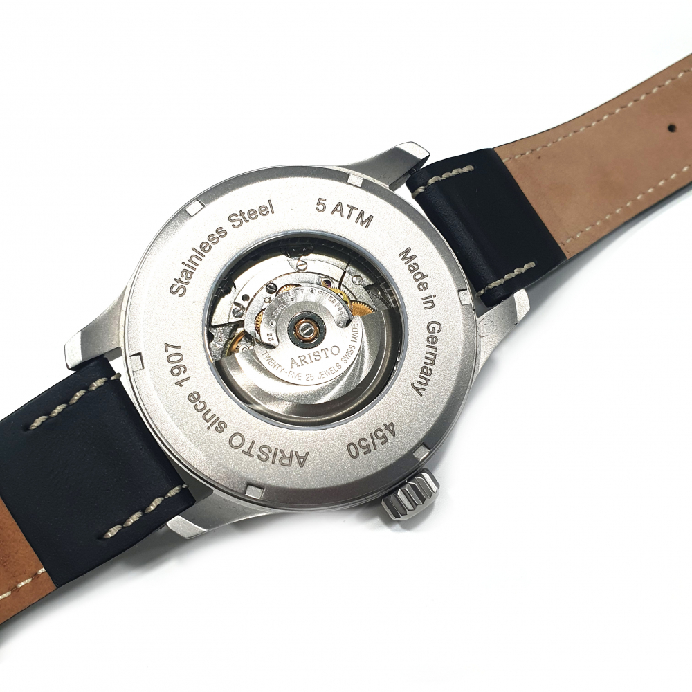 ARISTO Fliegeruhr Day Date ETA-Automatik-Werk 3H98175-L limitiert auf 50 Stück