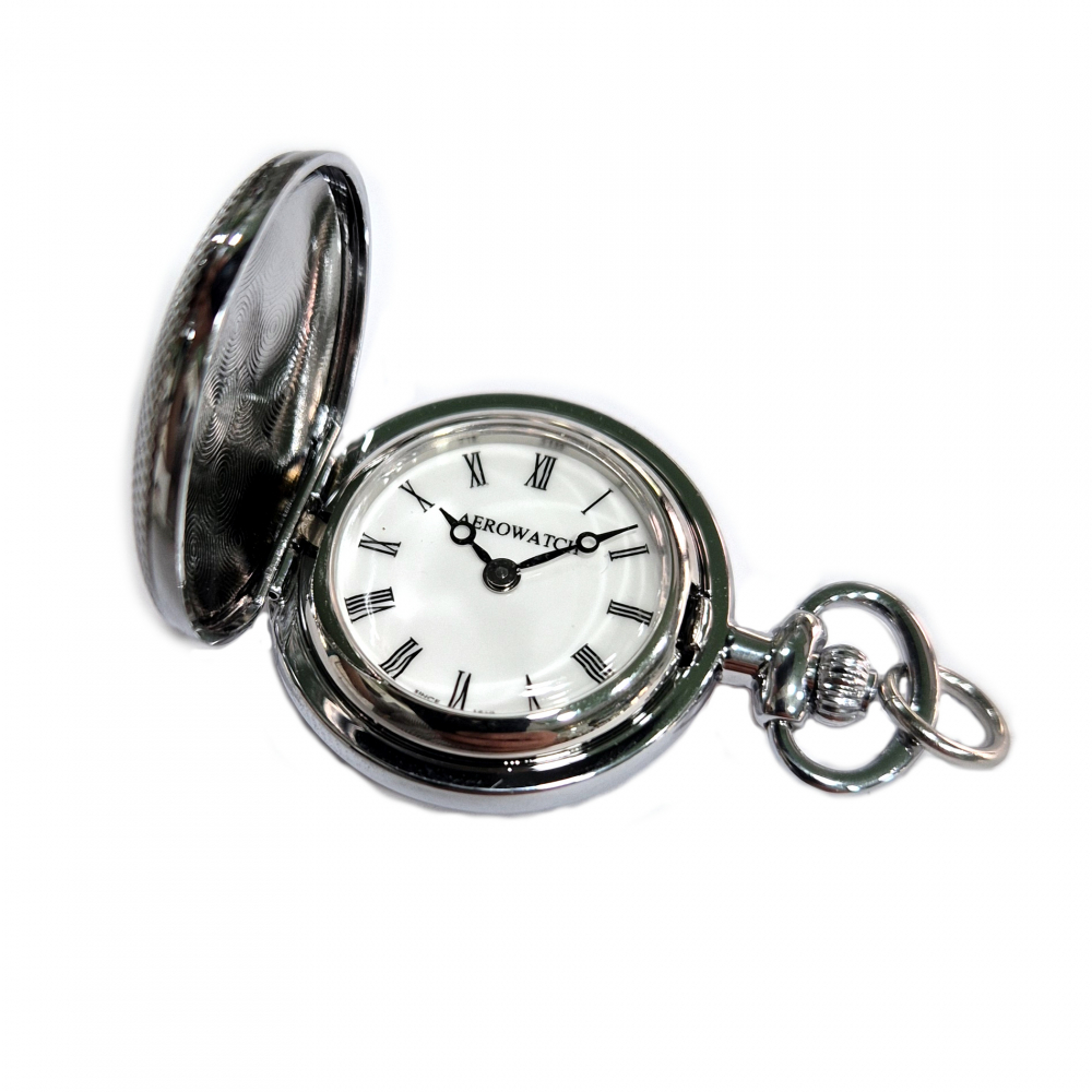 AEROWATCH Anhänger-Taschenuhr Savonnette 05817 PD01 Quarz, 26mm