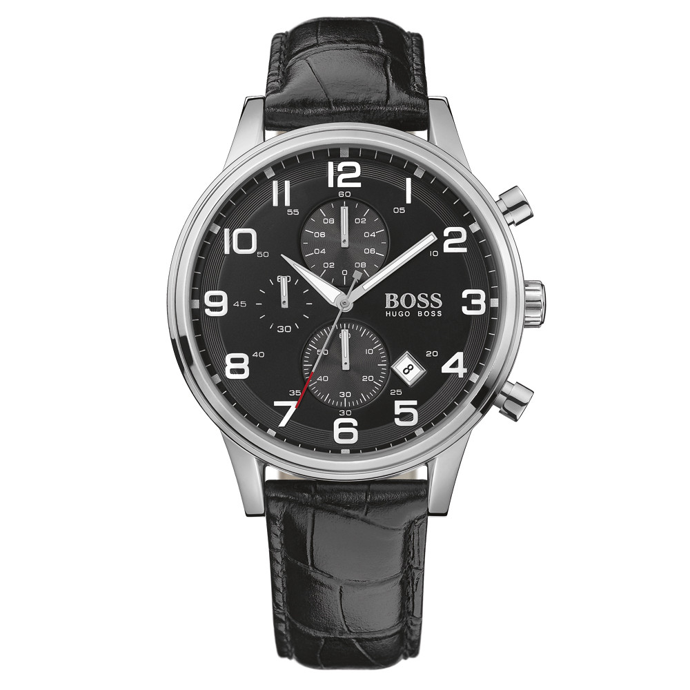 Boss Herren Armbanduhr Aeroliner Gents Chrono 1512448