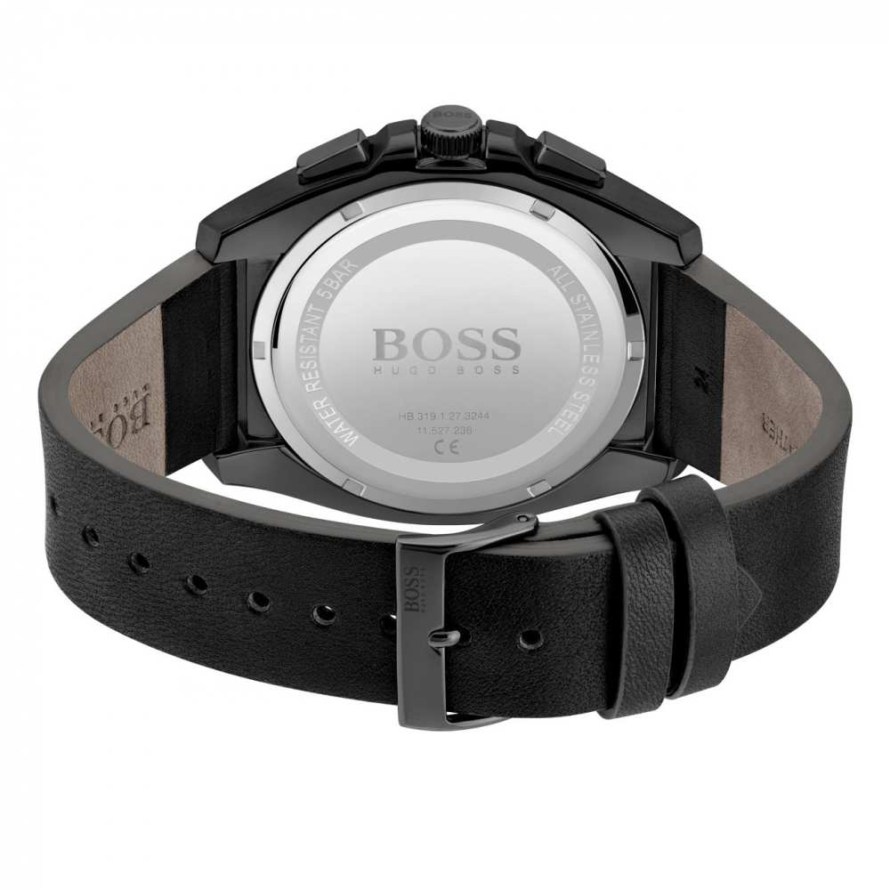 Hugo Boss Herren Armbanduhr Chronograph Grandmaster 1513883 Blau
