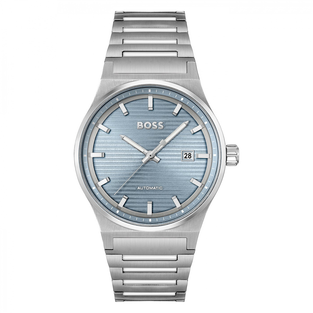 Boss 1514118 Herren Armbanduhr Automatik, Edelstahl, 41mm