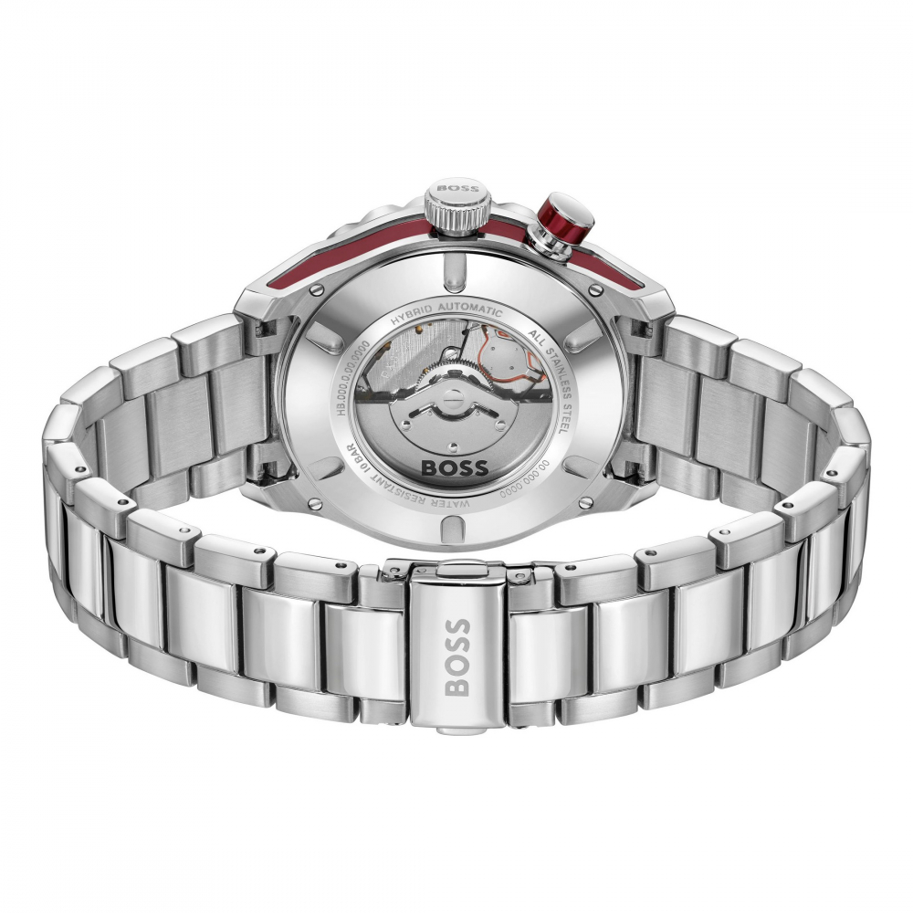 Boss 1514179 BOSSMATIC Herren Armbanduhr Mech-Hybrid-Automatik