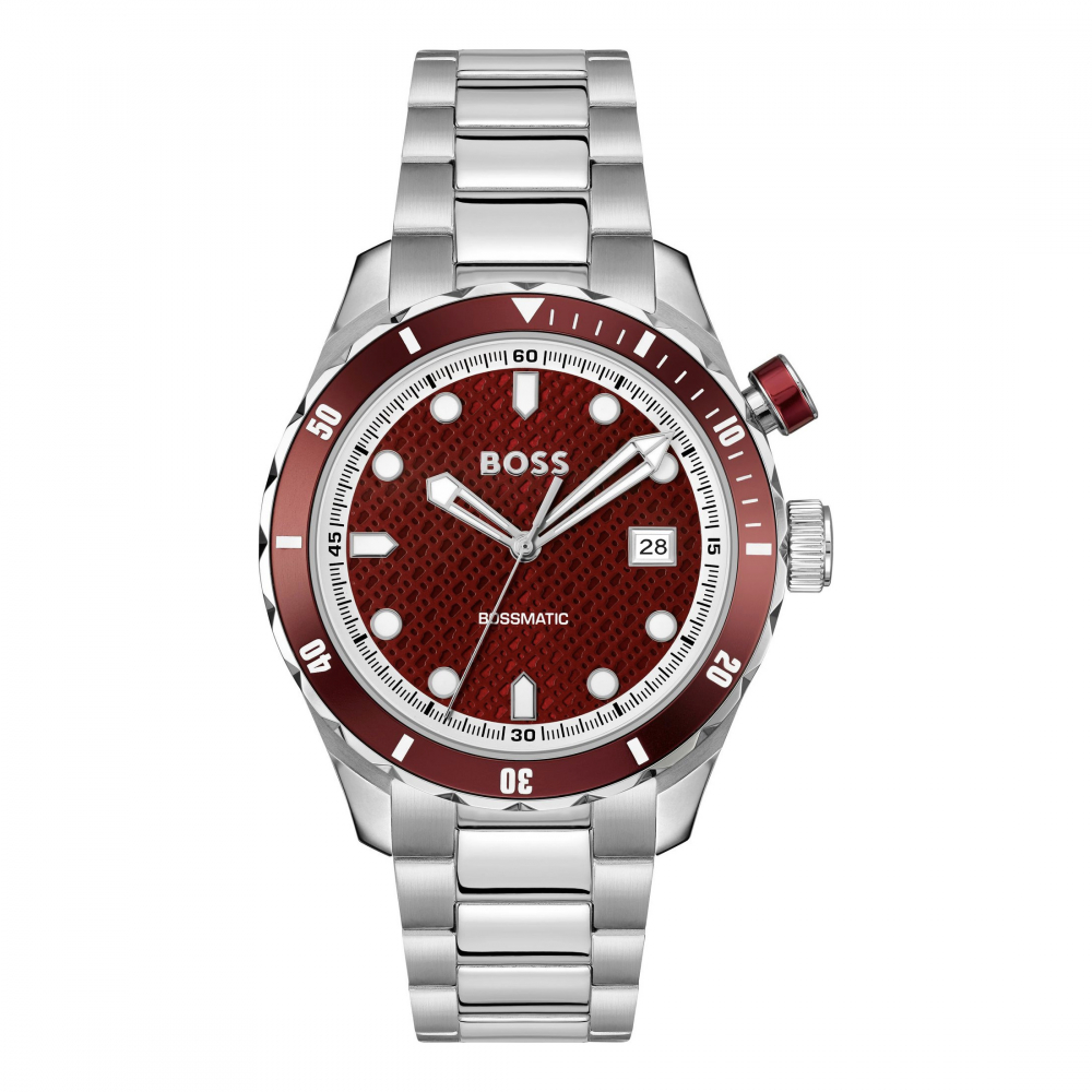 Boss 1514179 BOSSMATIC Herren Armbanduhr Mech-Hybrid-Automatik