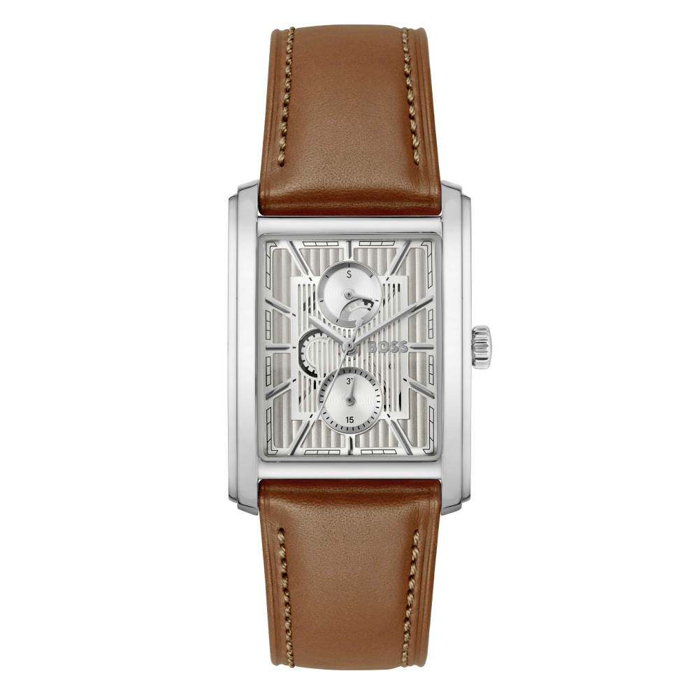 Boss Herren Armbanduhr 1514316 Leder Multifunktion