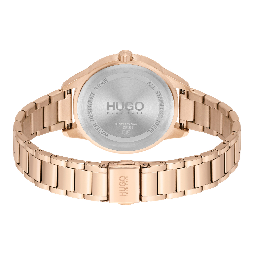 HUGO Damen Armbanduhr Multifunktion Friend 1540092 Day-Date