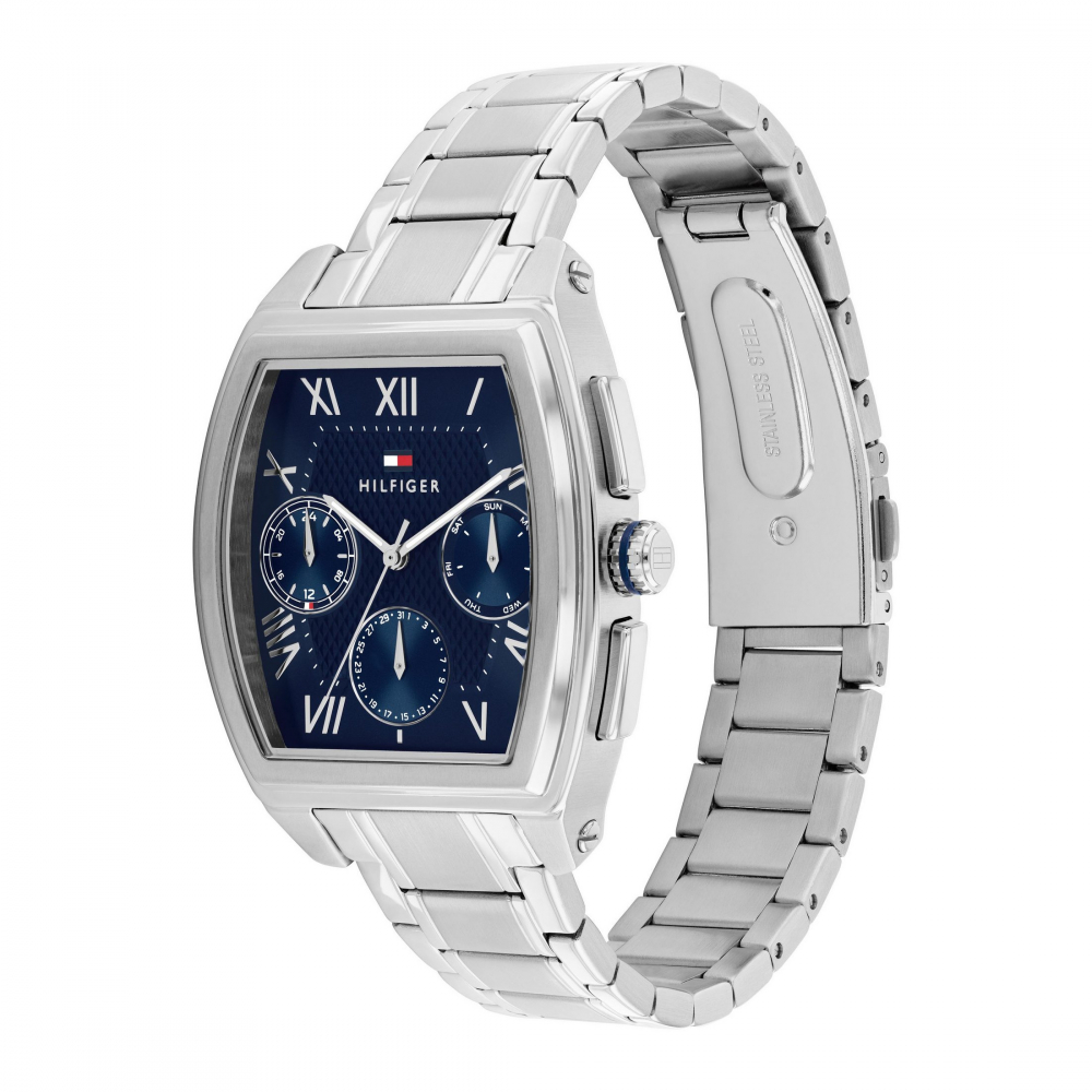 Tommy Hilfiger Herren Armbanduhr 1710763 Multifunktion Blau