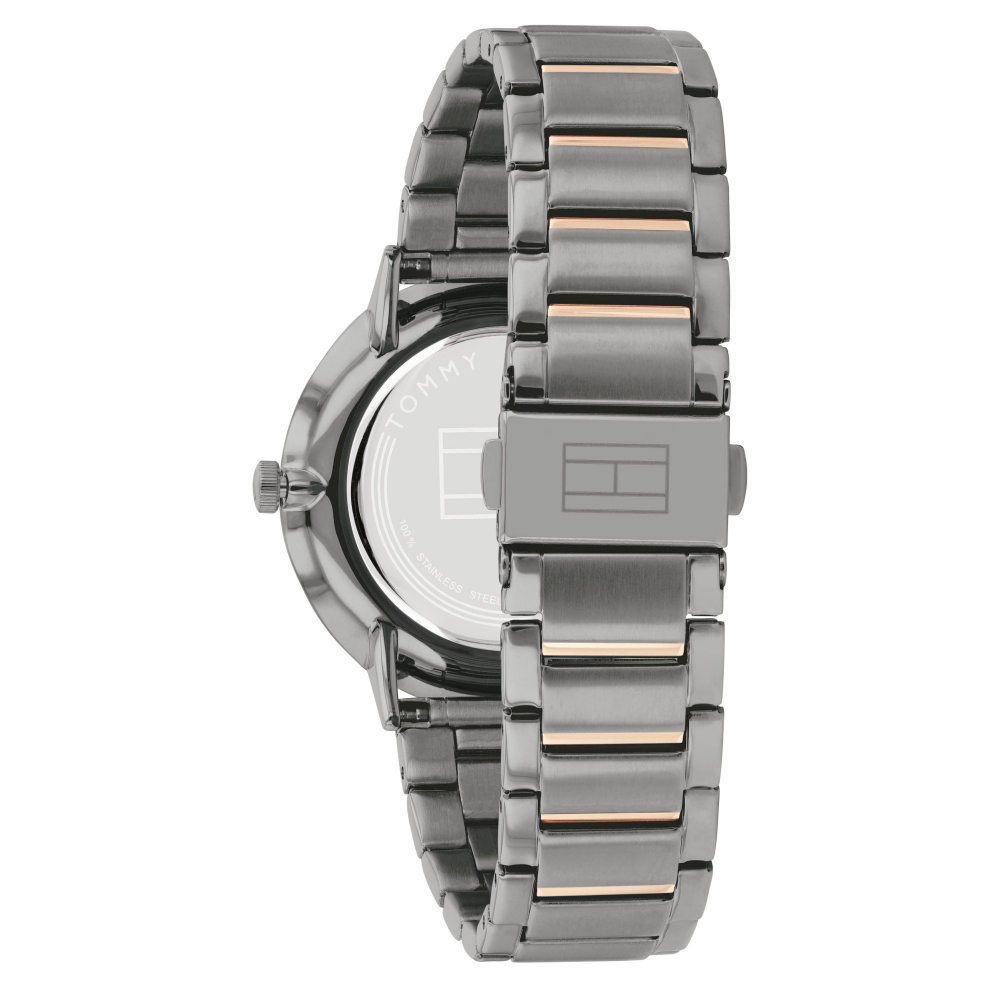 Tommy Hilfiger Damen Armbanduhr 1782300 Multifunktion Day-Date bicolor