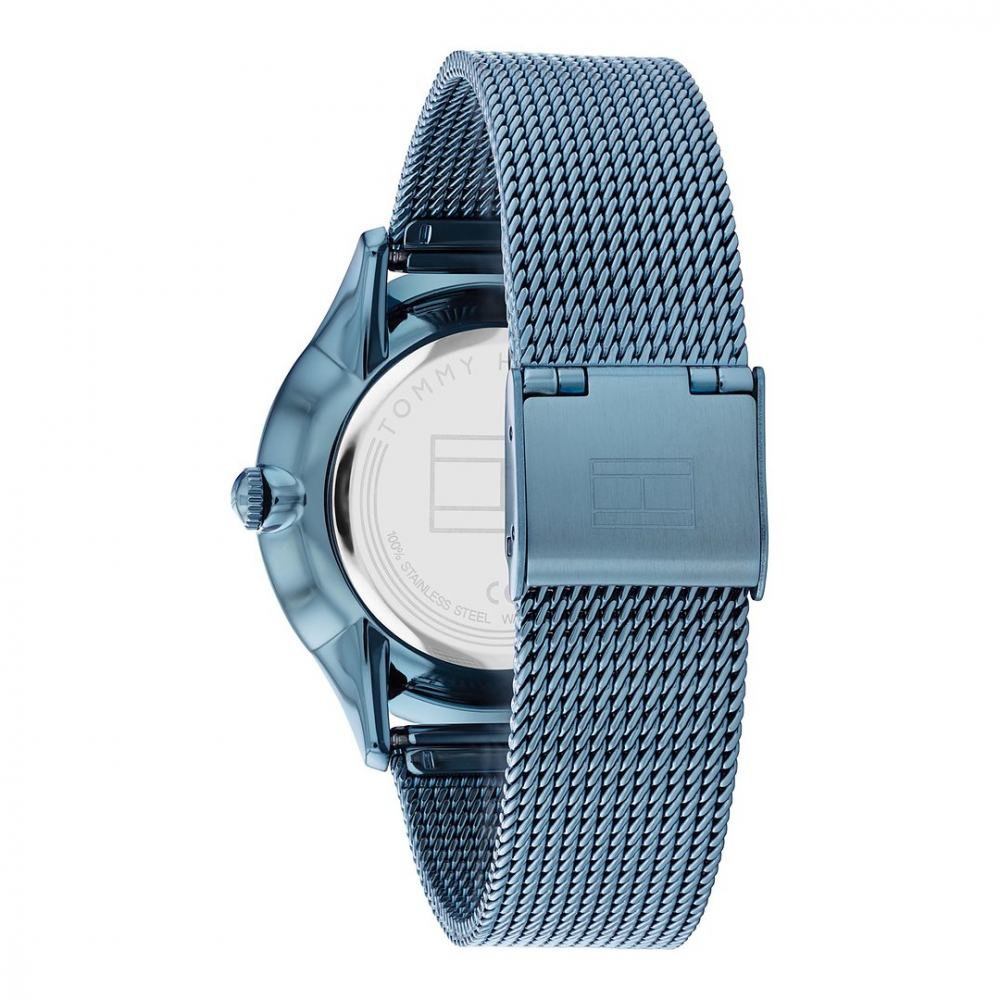 Tommy Hilfiger Damen Armbanduhr 1782459 Multifunktion blau, 38mm