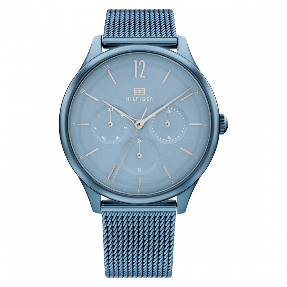 Tommy Hilfiger Damen Armbanduhr 1782459 Multifunktion blau, 38mm