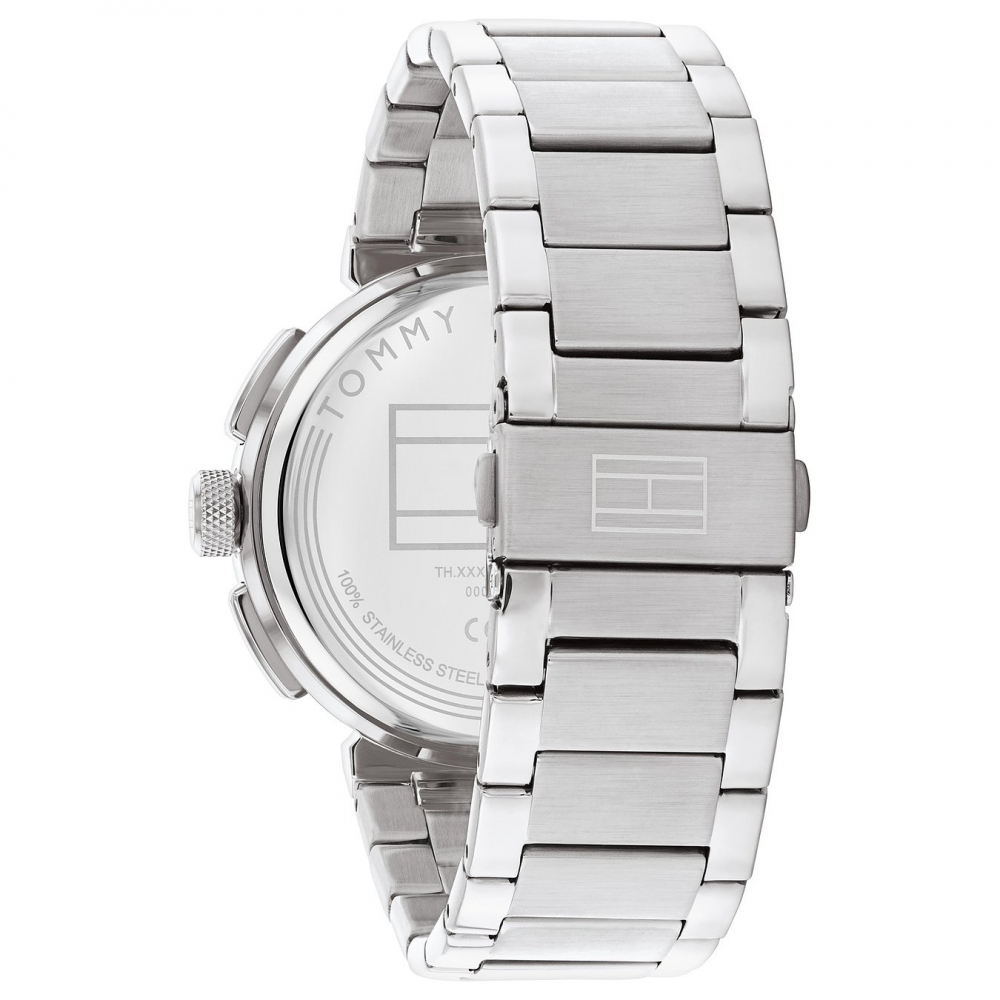 Tommy Hilfiger Herren Armbanduhr 1792117 Multifunktion Datum-Wochentag, Grün