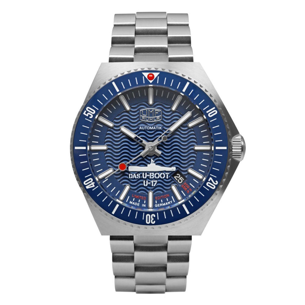 UMF Ruhla -Das U-Boot U-17- Armbanduhr 1930M-3 Taucher Automatik, 43mm
