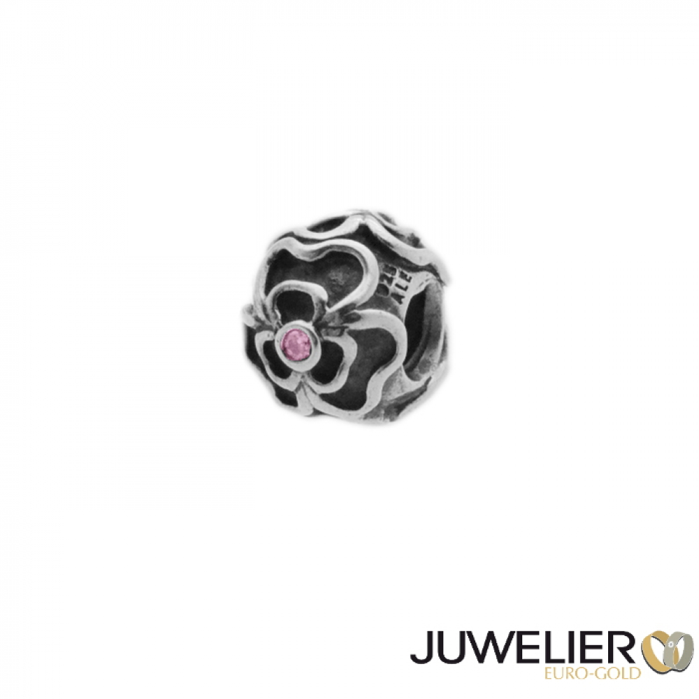 Pandora Element aus 925 Silber 790413CZS lachsfarbener Zirkonia