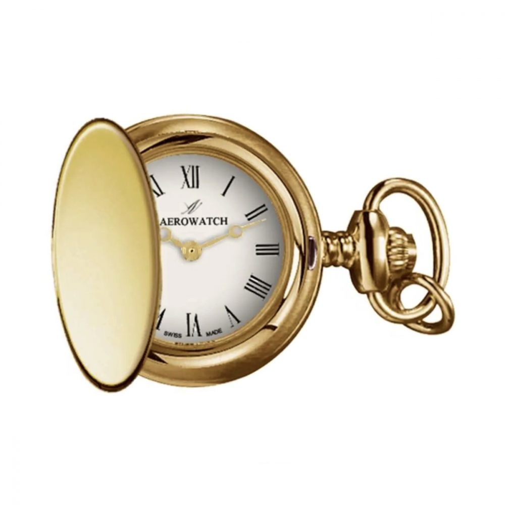 AEROWATCH Pendants Anhänger-Uhr 30816 JA01 Mini-Taschenuhr 25,5mm