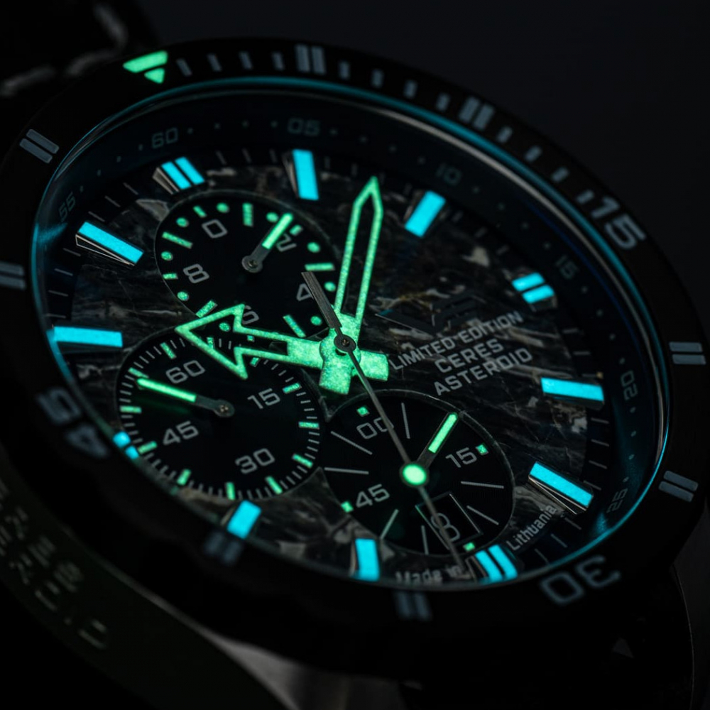 Vostok Europe Armbanduhr 'Ceres Asteroid' Limited Edition Chronograph 6S10-​320E693