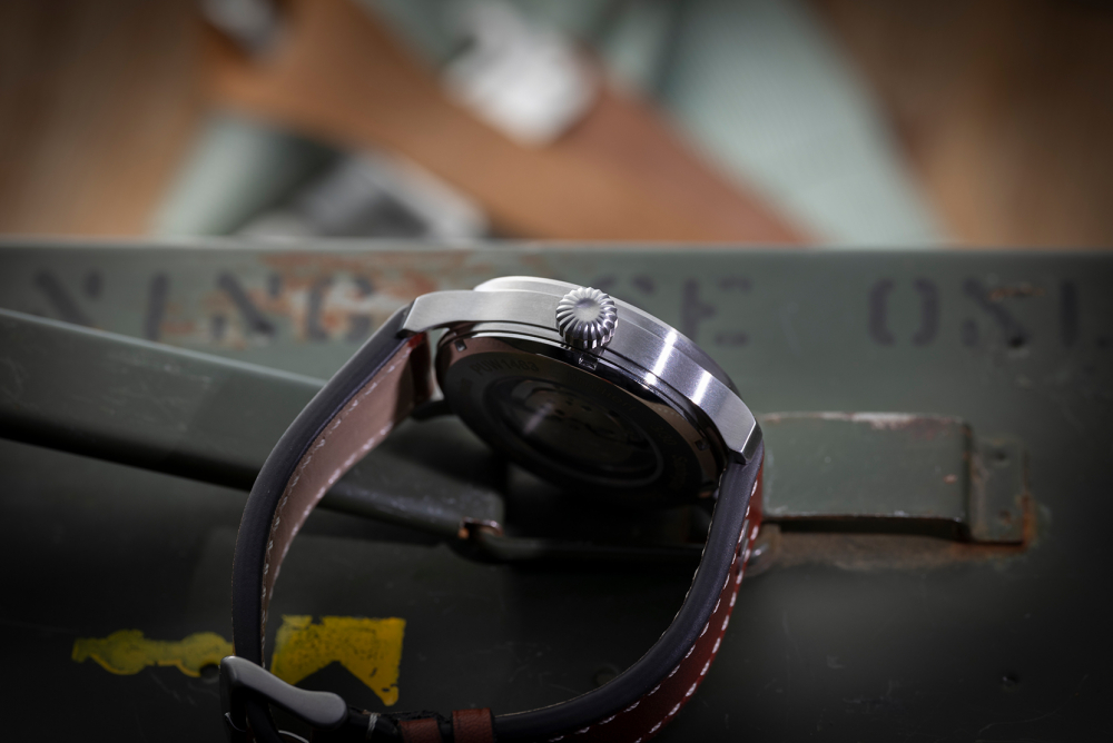 ARISTO Herren Automatikuhr RLM 7H1463-L PUW 1463 Militärsuhr, 42mm, Saphirglas