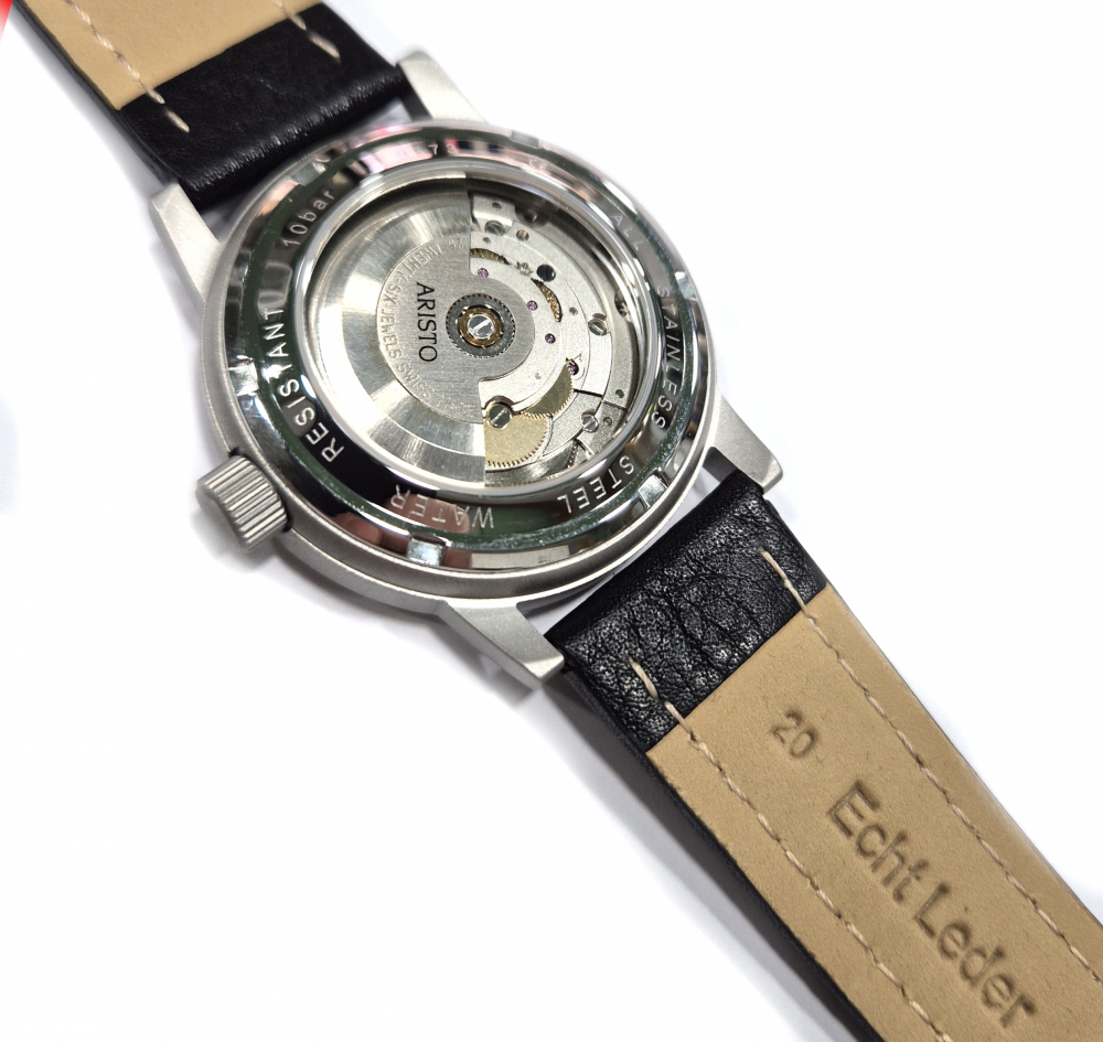 ARISTO U-Boot Uhr II Automatic 3H18LB, Armbanduhr 38,5mm