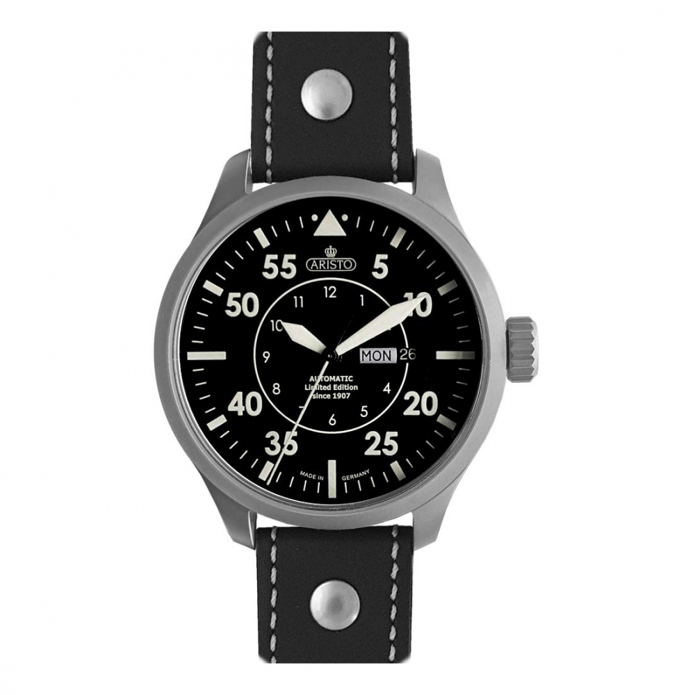 ARISTO Fliegeruhr Day Date ETA-Automatik-Werk 3H98175-L limitiert auf 50 Stück
