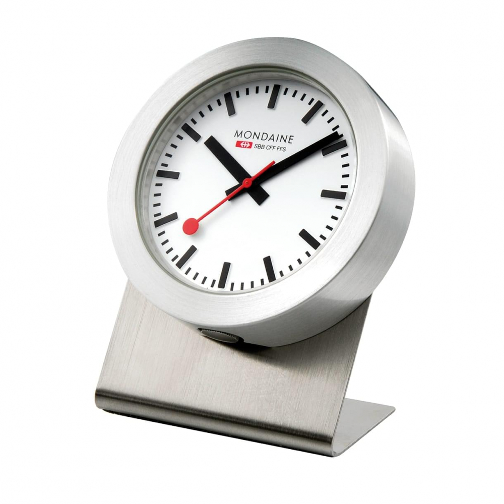 MONDAINE A660.30318.81SBB Magnet Clock als Tisch oder Anheftuhr