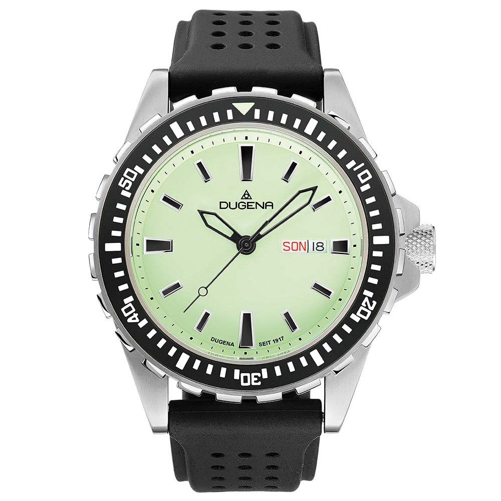 DUGENA Herren Sportuhr 4460679, 20 ATM, Day-Date