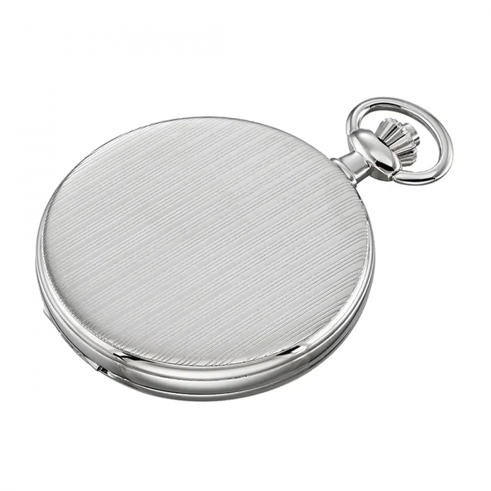 Dugena 4461234 Savonette Taschenuhr mit Kette, kleine Sekunde