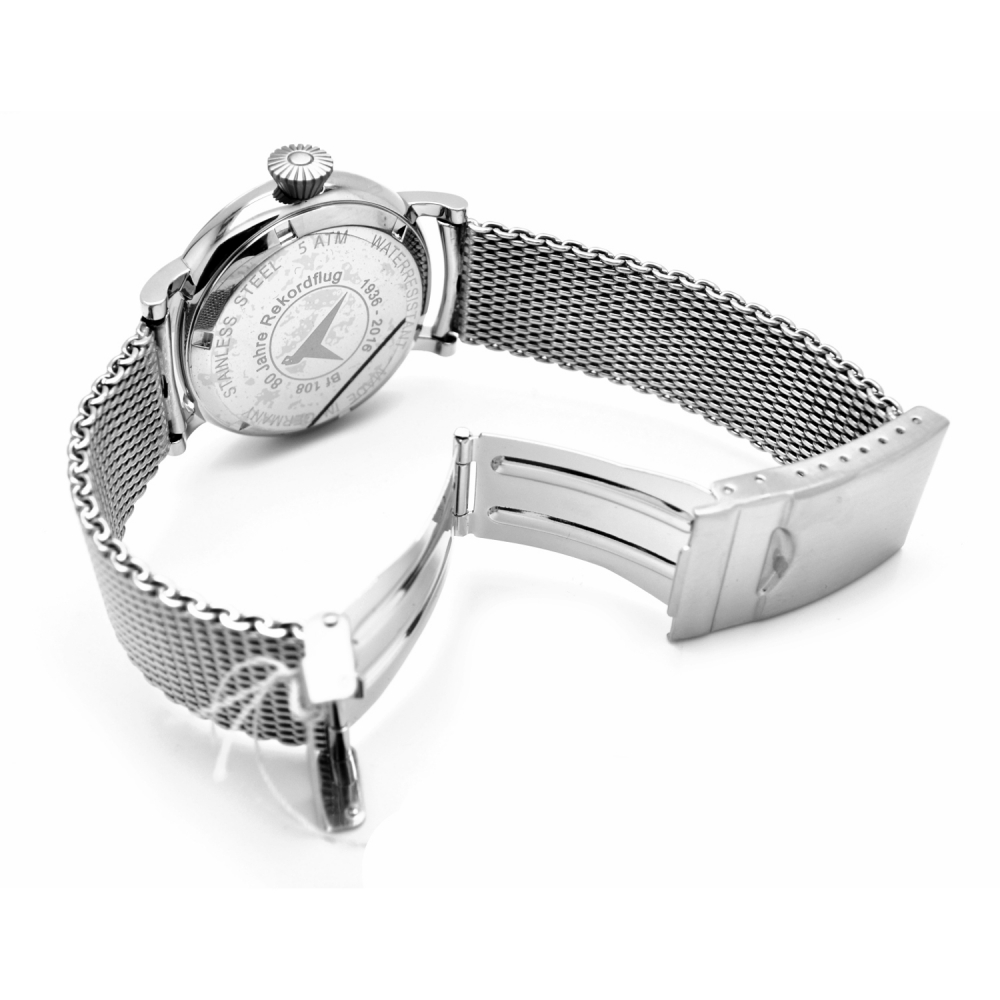 Messerschmitt Herren Armbanduhr ME-108M Fliegeruhr BF108 40mm