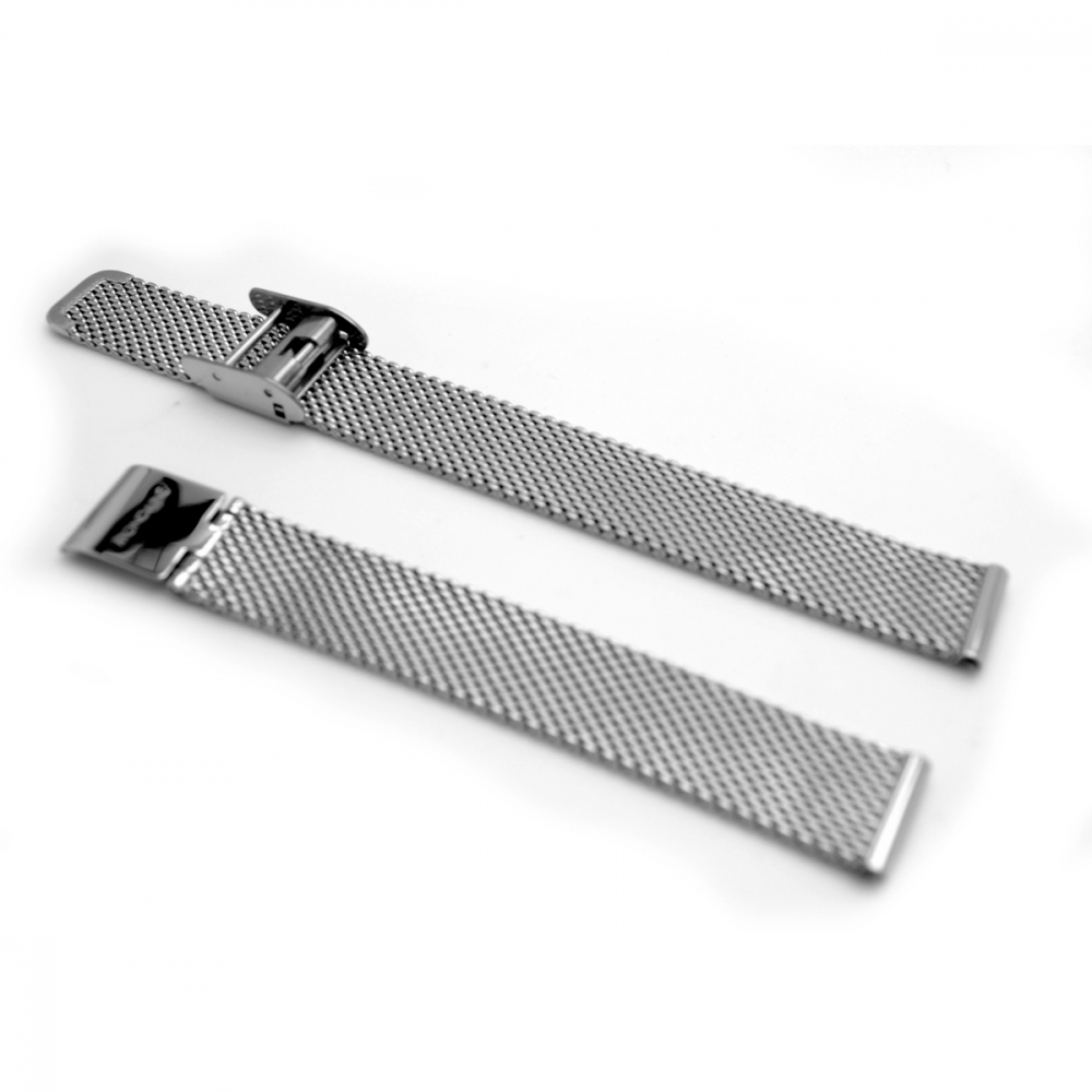 Mondaine Ersatzband Uhren Stegbreite 12mm Milanaise Edelstahl