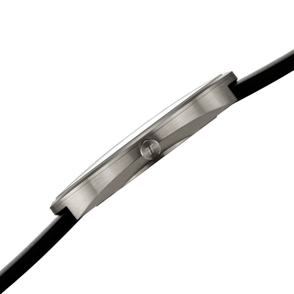 Botta TRES Titan Quarz, 561000, Ultraflach, Drei Zeiger, Saphirglas, 40mm