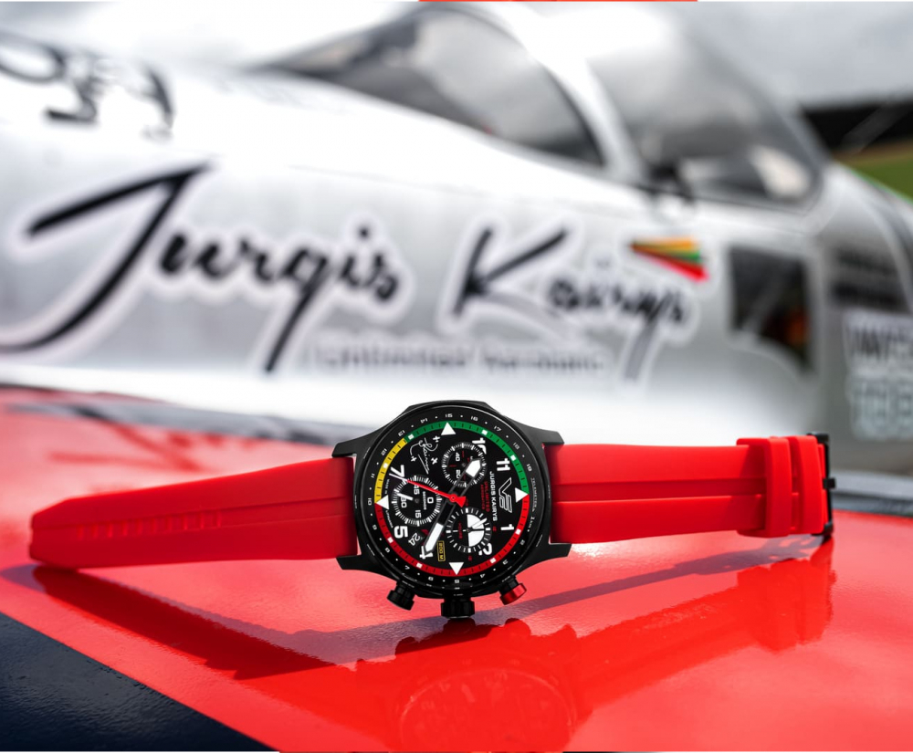 Vostok Europe 592C775 'Jurgis Kairys Unlimited Aerobatics 2025' Special Edition Chronograph