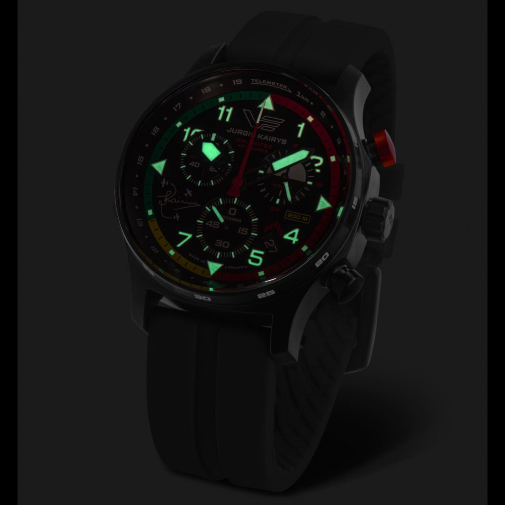 Vostok Europe 592C775 'Jurgis Kairys Unlimited Aerobatics 2025' Special Edition Chronograph