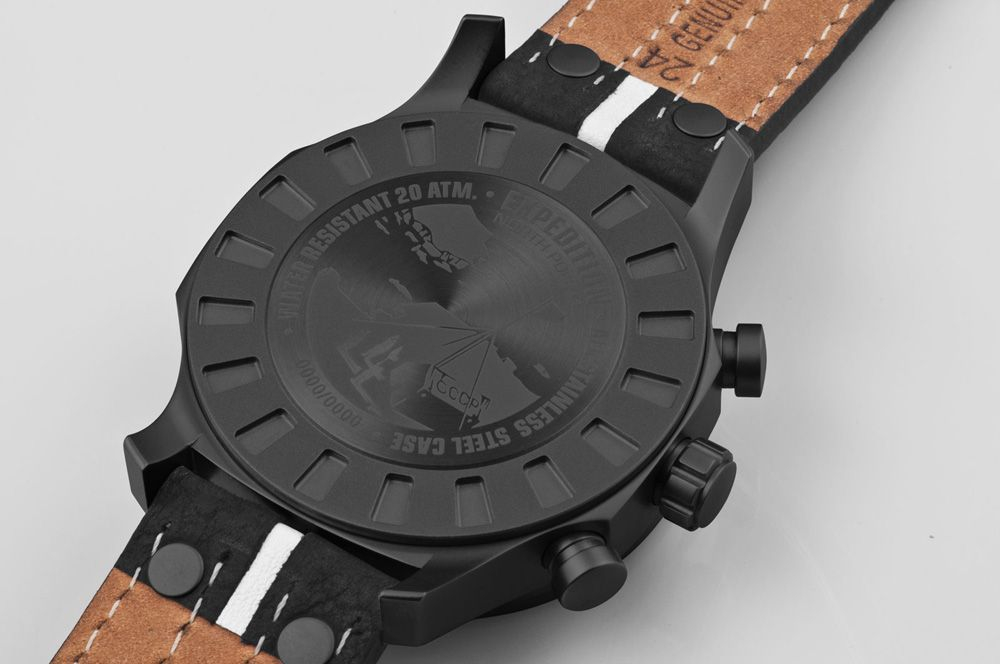B-Ware - Vostok Europe 6S21-5954198 Expedition Nordpol 1 Chrono Herren Armbanduhr, 20 ATM