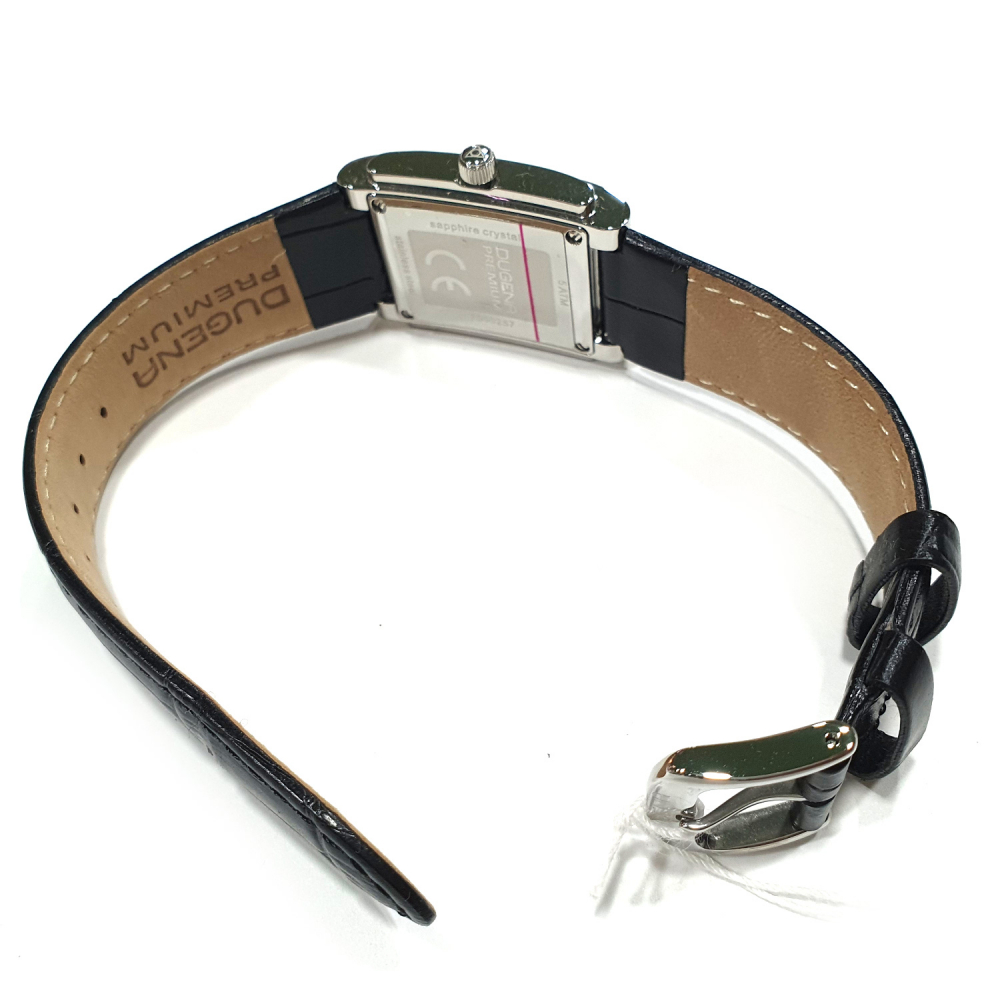 DUGENA Premium Damen Armbanduhr Tenero Stone 7000257, Saphirglas