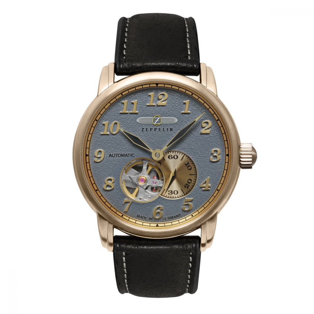 Zeppelin 7664-5 Herrenuhr LZ 127 Graf Zeppelin Automatik und Lederarmband