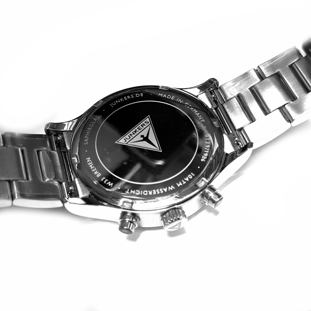 JUNKERS W33 Bremen Chrono Day-Date 9.14.02.03.M Limitierte Sonderedition Armbanduhr