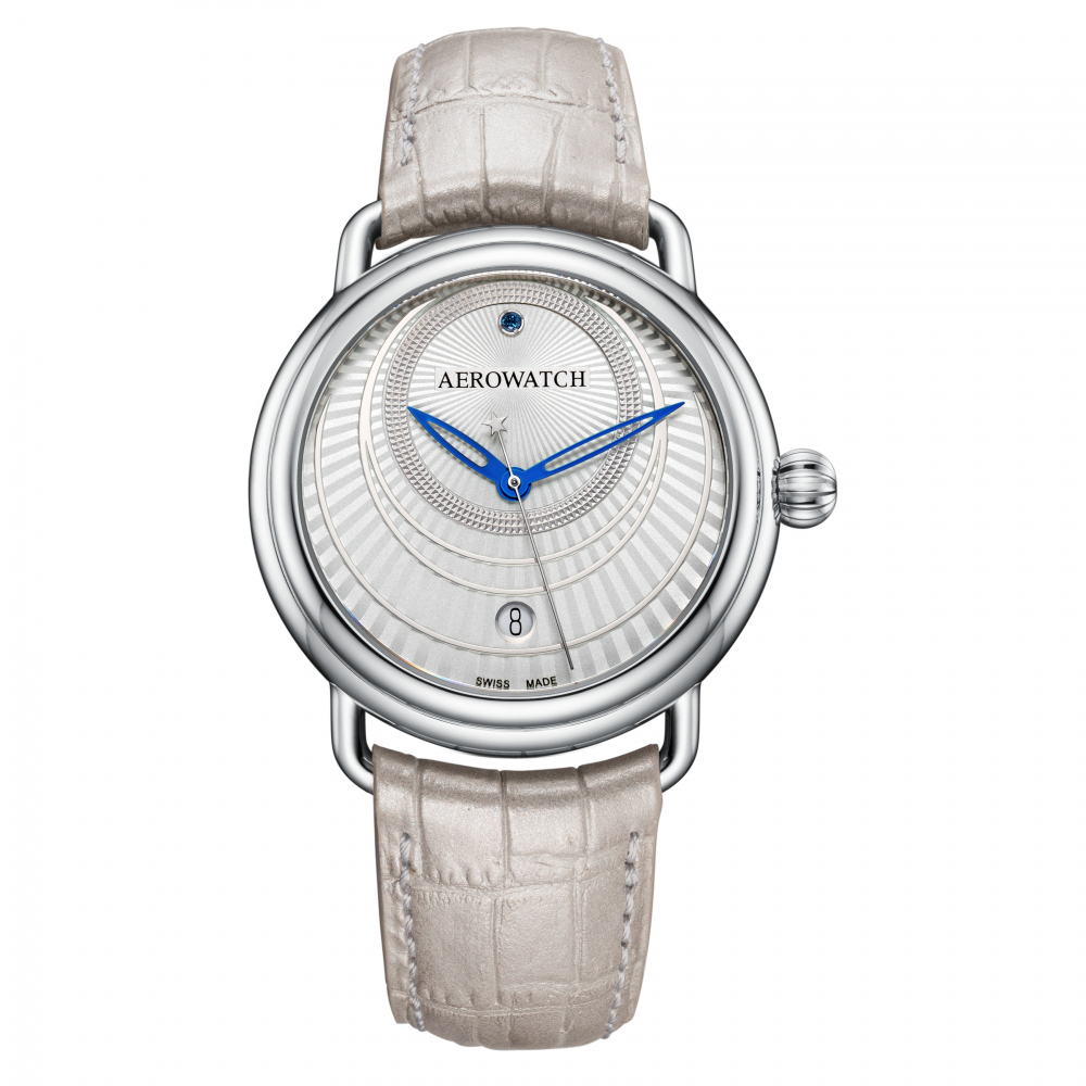 AEROWATCH A 42900 AA24 Lady Quarz, Saphirglas, Diamant