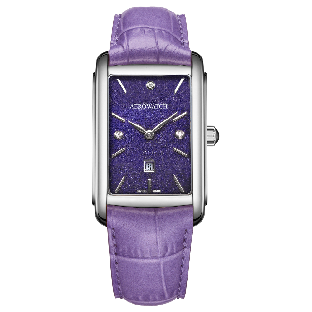 AEROWATCH Intuition A 49988 AA05 Damen Armbanduhr, Diamanten, Saphirglas