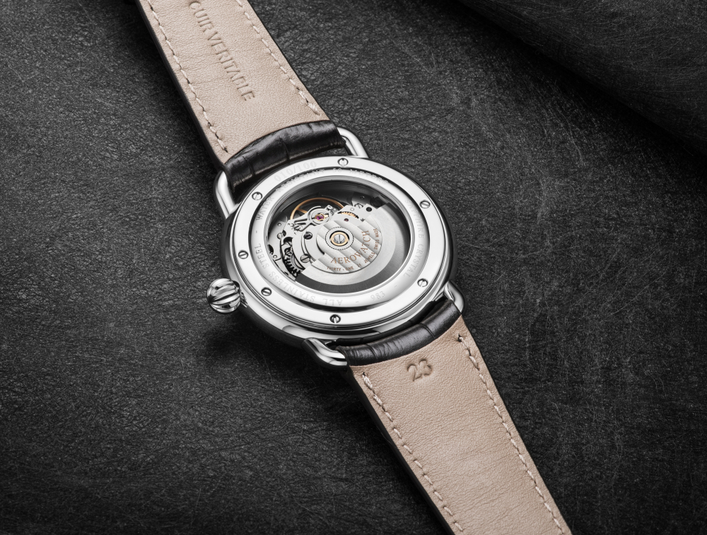 AEROWATCH 1942 Automatik Regulator Limitierte Edition A 76983 AA04 Armbanduhr