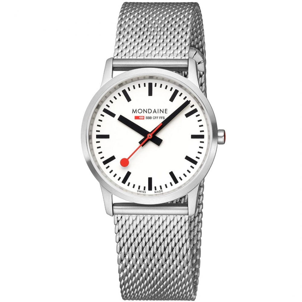 MONDAINE Armbanduhr A400.30351.16SBZ 35mm Simply Elegant 6mm Hoch