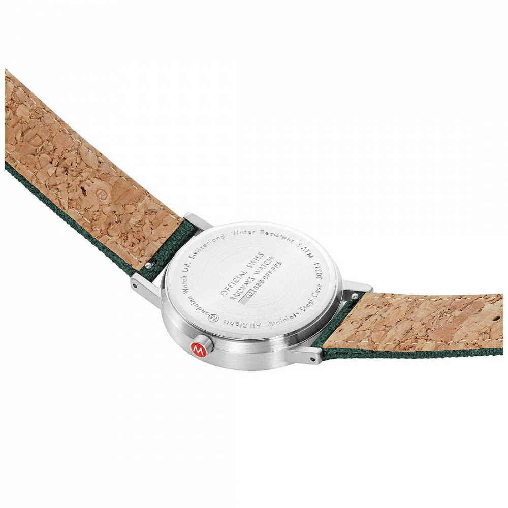 Mondaine Classic 36mm, Waldgrünes Uhr, A660.30314.60SBF