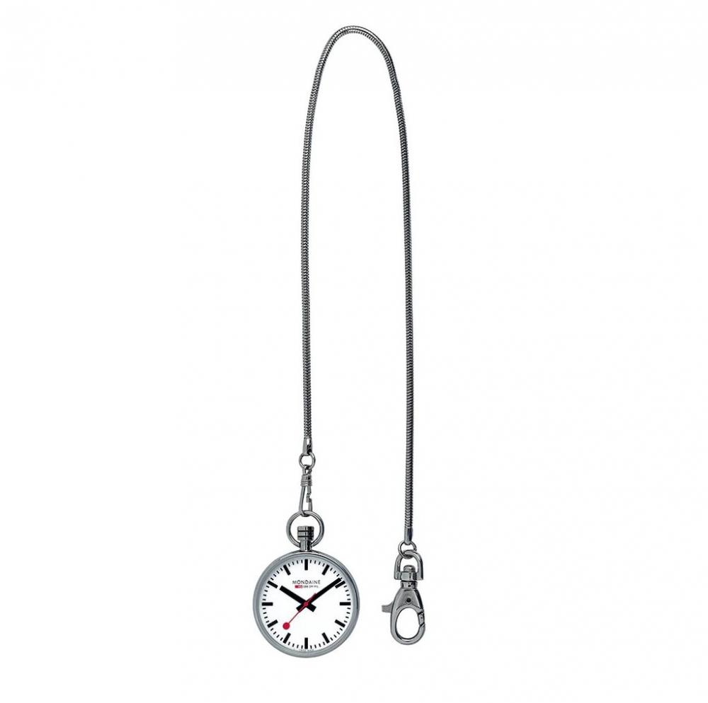 MONDAINE schweizer Taschenuhr A660.30316.11SBB pocket watch mit Kette