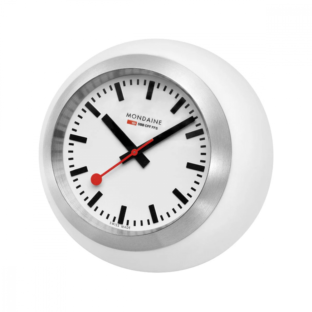 Mondaine Tisch & Wanduhr A997.MCAL.16SBB, Alarm