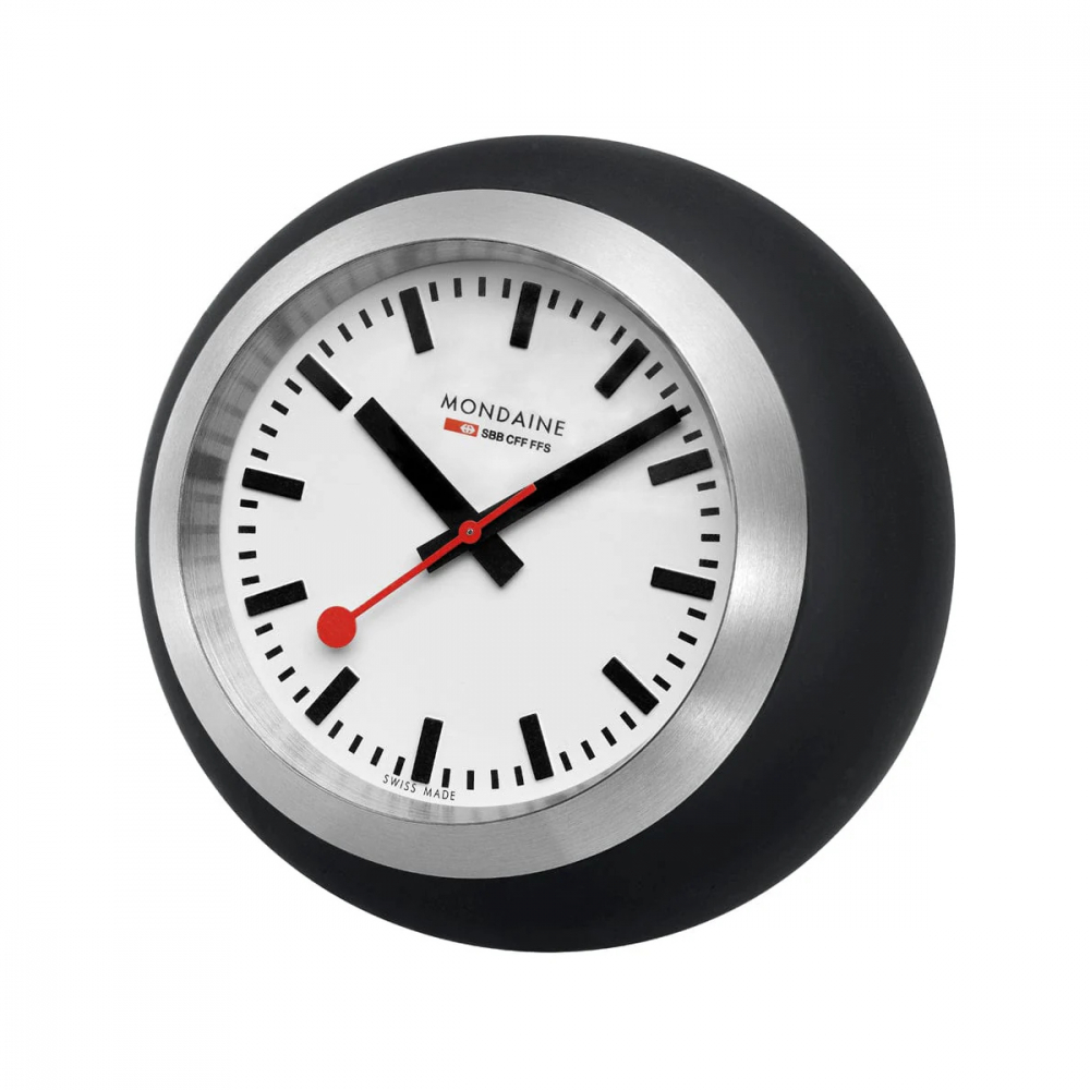 Mondaine Tisch & Wanduhr A997.MCAL.16SBB, Alarm