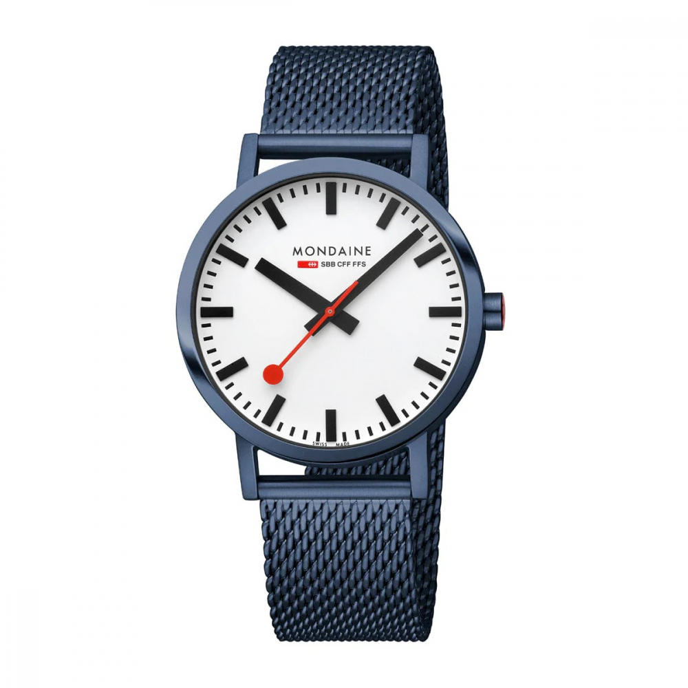MONDAINE Armbanduhr A660.30360.1BSBM, Blau, 40mm, BackLight