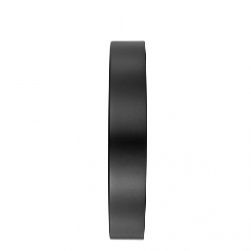 MONDAINE Wanduhr schwarz, Durchmesser 25cm A990.CLOCK.64SBB