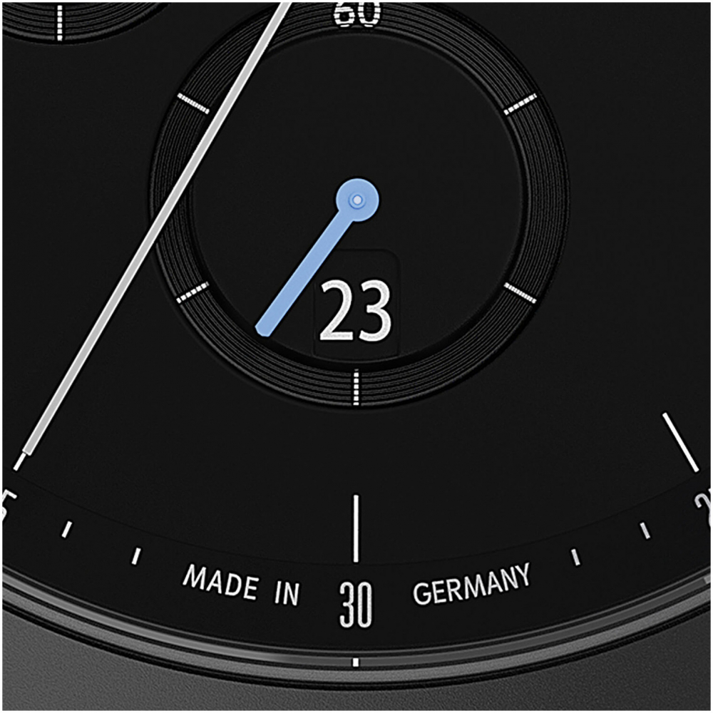 Lilienthal Berlin C01-102-B023C Chronograph Mesh Edition all black 42,5mm