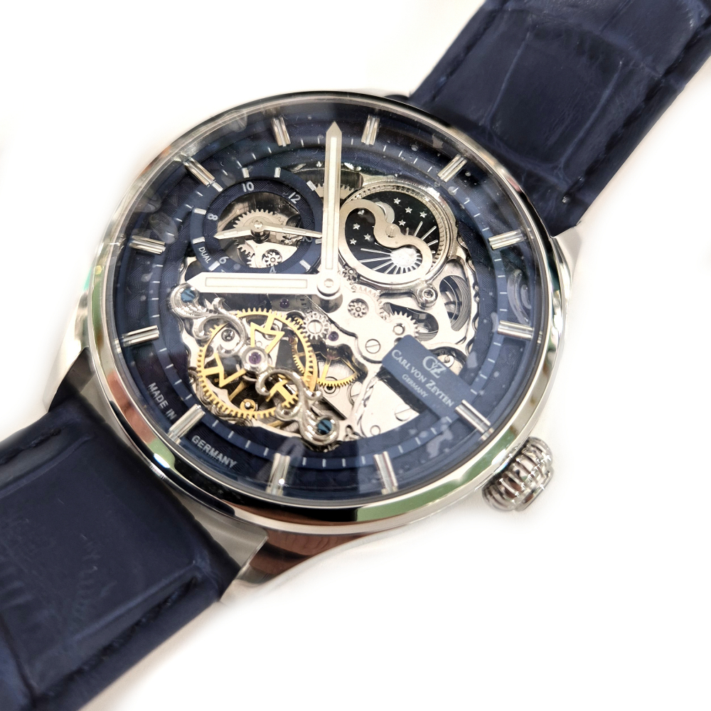 Carl von Zeyten Armbanduhr Automatik Neustadt CVZ0008BLS Saphirglas